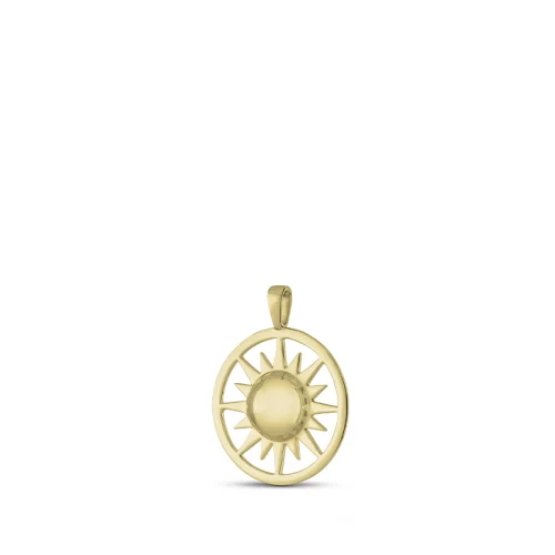 Sun Shaped Ashes Pendant