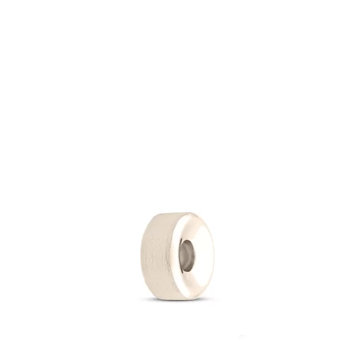 Memorial Bead Charm - Concave Wheel shape