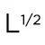 L 1/2 (16.5mm)