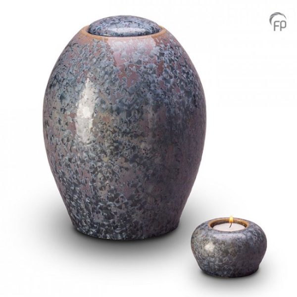 Crystal Lacquer Ceramic Urn - Image 2