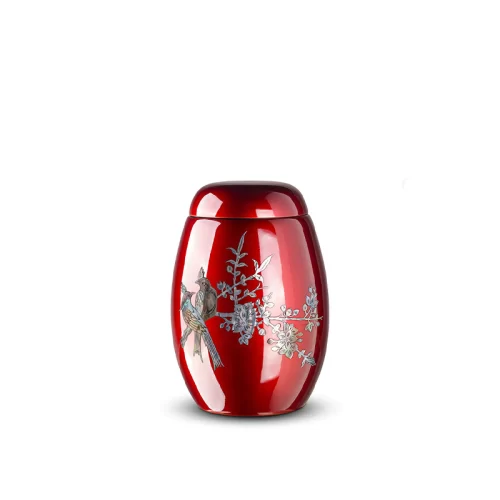 Bird Design Fibreglass Urn