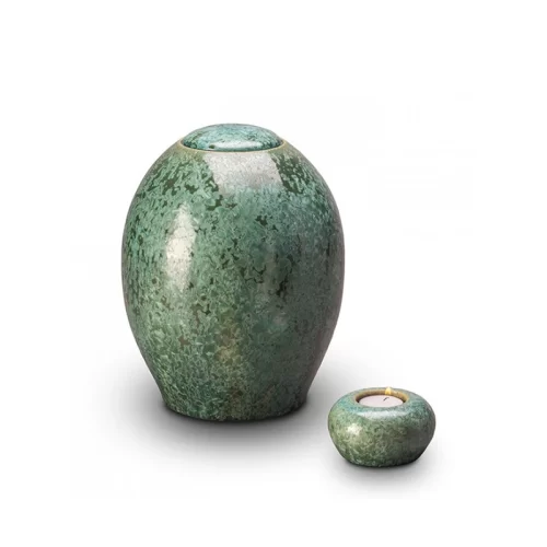 Crystal Lacquer Ceramic Urn