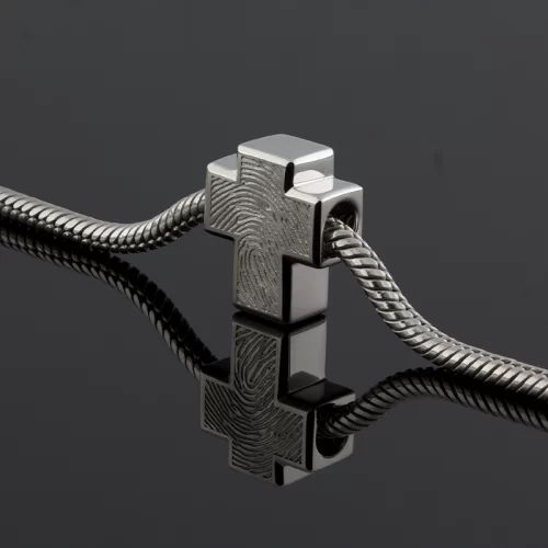 Cross Memorial Bead Charm